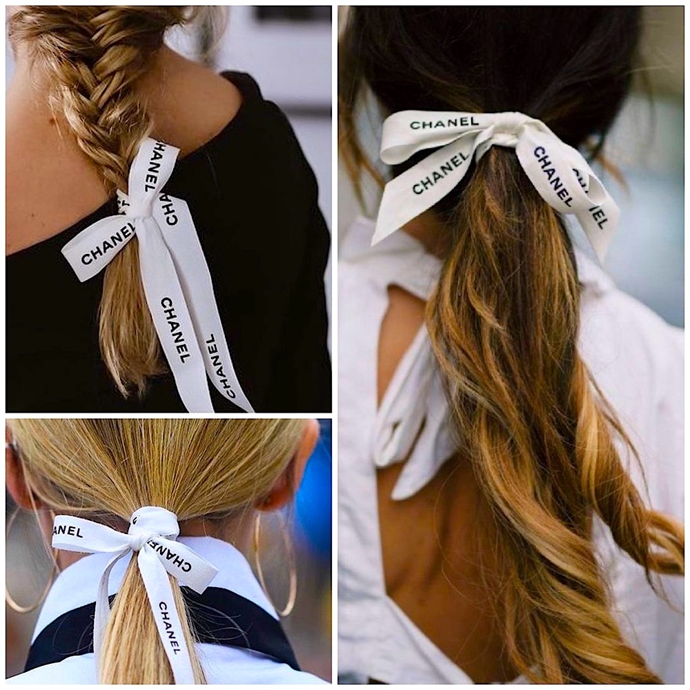 ‼️$10 FLASH SALE‼️Chanel Grosgrain Gift Wrap Ribbon 1 Yard